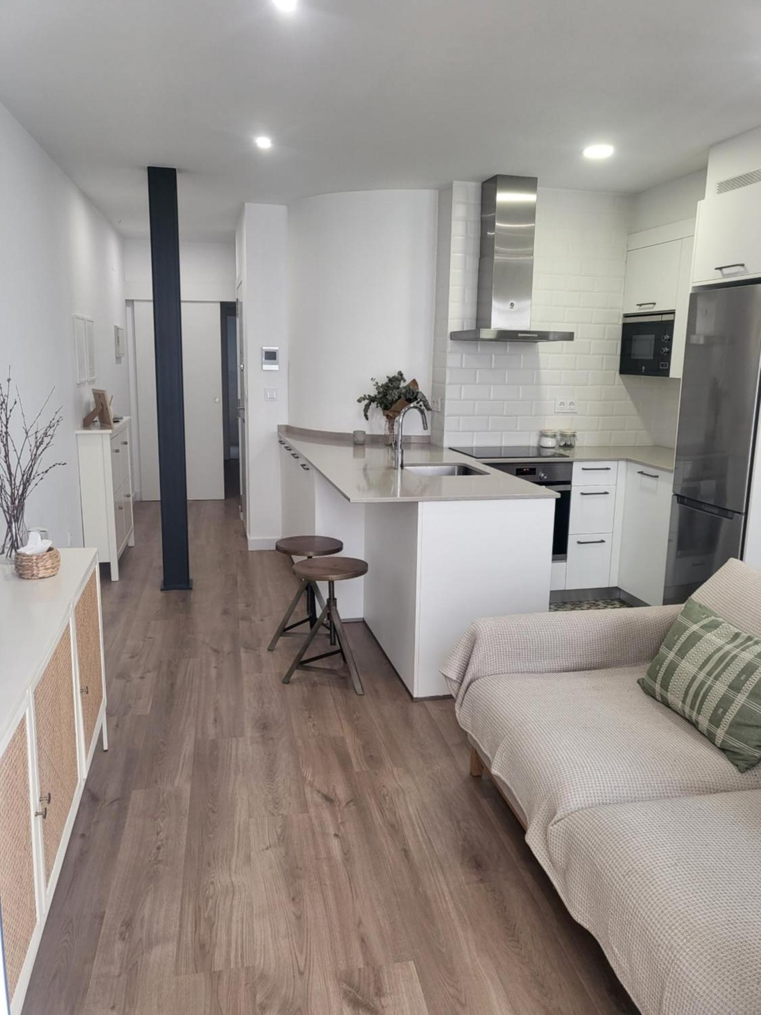 ア・コルーニャPreciosa Vivienda En El Centro De La Ciudadアパートメント エクステリア 写真